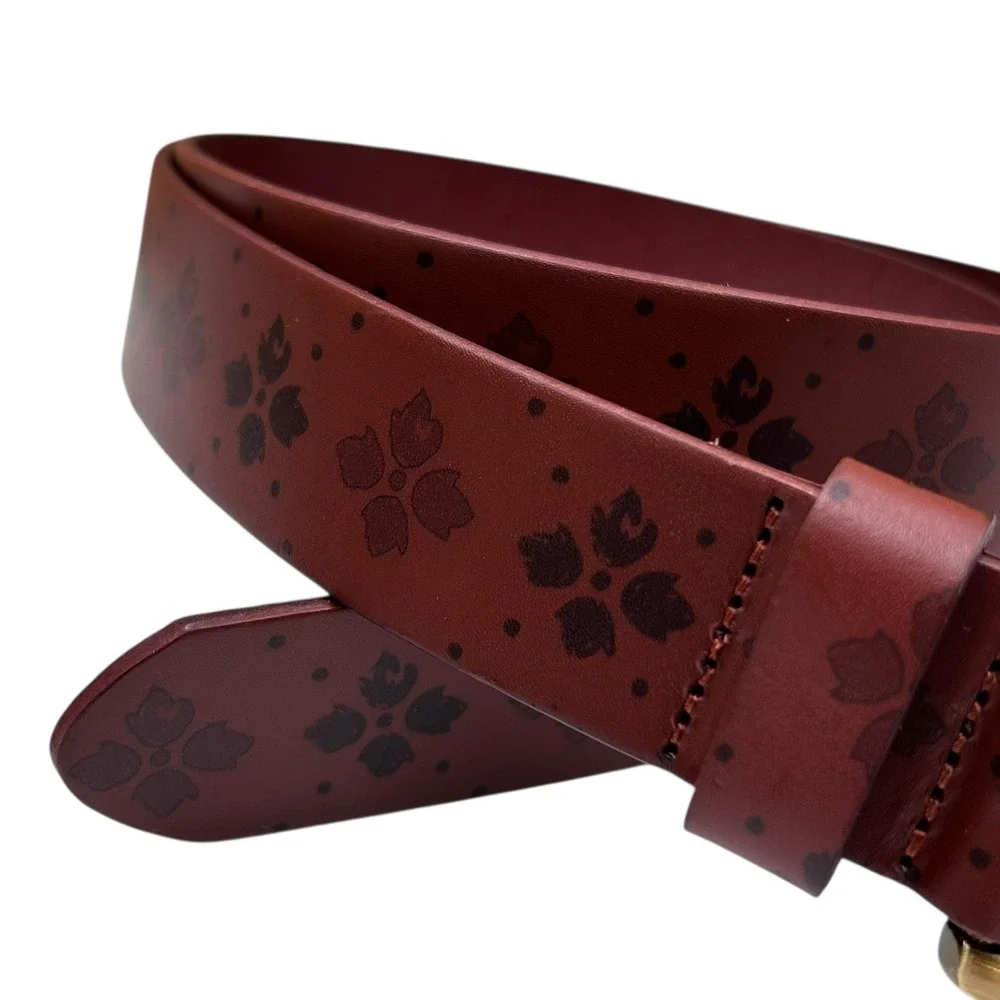 Patricia Nash Women's‎ Vietri Leather Belt Size L (46